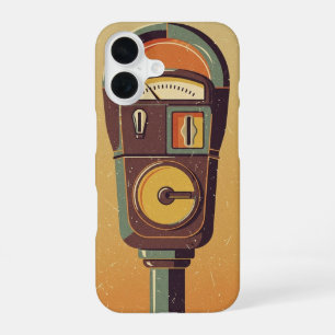 Coque iPhone 16 Compteur de stationnement vintage