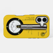 Coque iPhone 16 Compteur Geiger CD V-700 (Verso Horizontal)