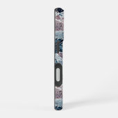 Coque iPhone 16 Conception abstraite en terrazzo (Côté droit)