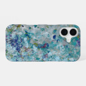 Coque iPhone 16 Conception d'art abstrait original moderne unique (Verso Horizontal)