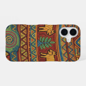 COQUE iPhone 16 CONCEPTION D'ART IGOROT TRADITIONNELLE (Verso Horizontal)