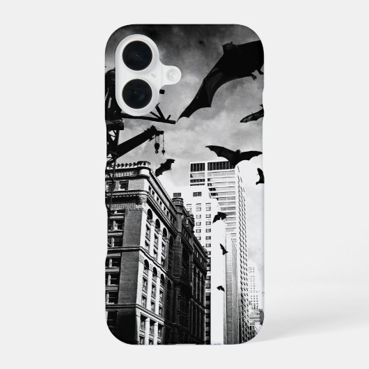 Coque iPhone 16 Conception de BATMAN (Verso)