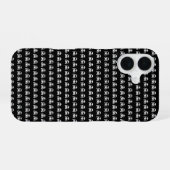 Coque iPhone 16 Conception de crâne de pirate (Verso Horizontal)