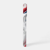 Coque iPhone 16 Conception de drapeau américain 3D (Côté droit)