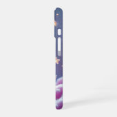 Coque iPhone 16 Conception de fantômes de couple sur la Lune (Côté gauche)
