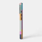 Coque iPhone 16 Conception de formes géométriques en patchwork col (Côté gauche)