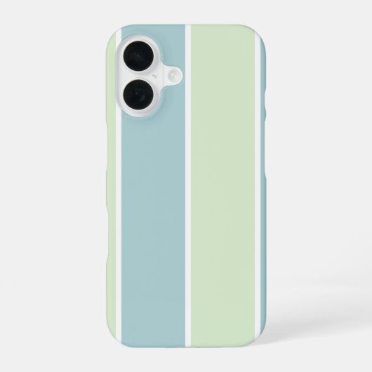 Coque iPhone 16 Conception de motif à rayures verticales de couleu (Verso)