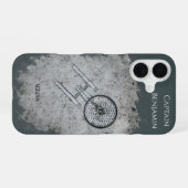 Coque iPhone 16 Conception de Surprise de Vaisseau Spatial sur Tro (Verso Horizontal)