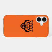 Coque iPhone 16 Conception d'esprit des Bengals de l'Université d' (Verso Horizontal)