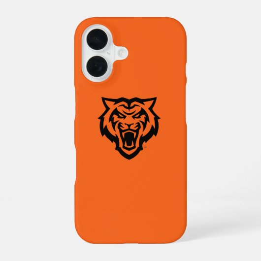 Coque iPhone 16 Conception d'esprit des Bengals de l'Université d' (Verso)