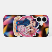 Coque iPhone 16 Conception du boîtier téléphonique de caractère An (Verso Horizontal)