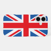 Coque iPhone 16 Conception Union Jack/Drapeau (Verso Horizontal)