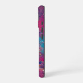 Coque iPhone 16 Conception Vortex Griffes de Couleur (Côté gauche)