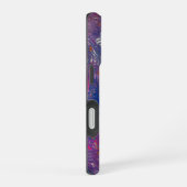 Coque iPhone 16 Conception Vortex Griffes de Couleur (Côté droit)