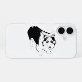 Coque iPhone 16 Confiance Corgi, Toujours Active (Verso Horizontal)
