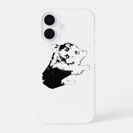 Coque iPhone 16 Confiance Corgi, Toujours Active (Verso)