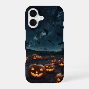 Coque iPhone 16 Constellations Halloween cosmiques