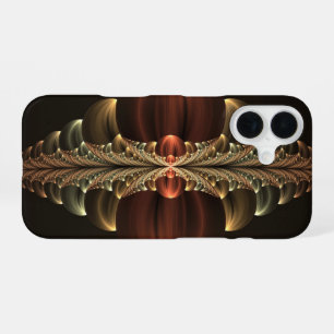Coque iPhone 16 Construction d'Imaginaires Art Fractal Abstrait br