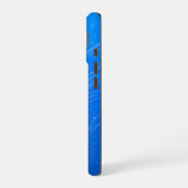 Coque iPhone 16 Cool méduse Tentacles Bleu clair Eau (Côté gauche)