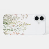 Coque iPhone 16 coque d'iPhone 16 à motif floral simple (Verso Horizontal)