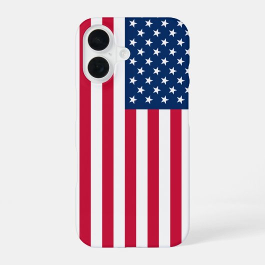 Coque iPhone 16 Coque iphone américain du drapeau patriotique (Verso)