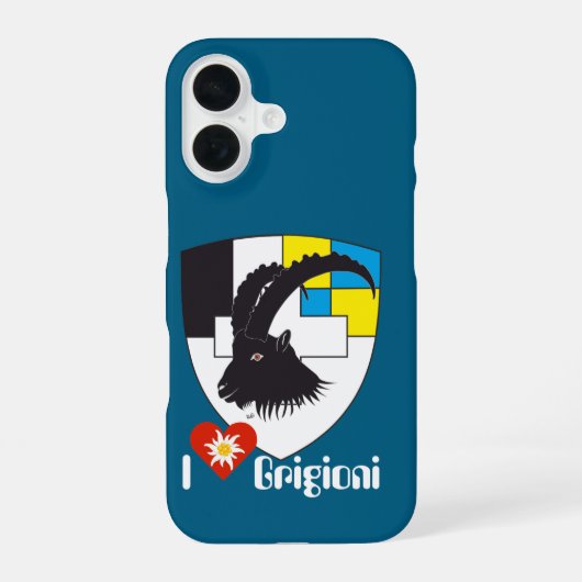 Coque iPhone 16 Coques iPhone des Grisons Grischun Grigioni (Verso)