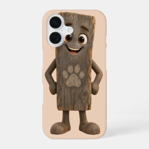 Coque iPhone 16 Coquet Étui de Téléphone avec Empreinte de Patte d