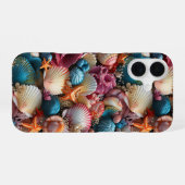 Coque iPhone 16 Coquillages (Verso Horizontal)