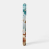 Coque iPhone 16 Coquillages d'étoiles de mer tropicaux (Côté droit)