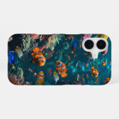 Coque iPhone 16 Corail Reef (Verso Horizontal)