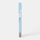 Coque iPhone 16 Corbeau (Côté gauche)
