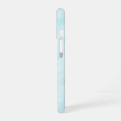 Coque iPhone 16 Corbeau bleu dansant (Côté gauche)