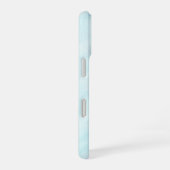 Coque iPhone 16 Corbeau bleu dansant (Côté droit)