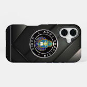 Coque iPhone 16 Corps d'aumôniers de l'armée (Verso Horizontal)