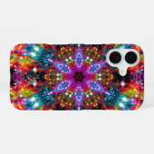 Coque iPhone 16 Coruscation Stellar Kaleid (Verso Horizontal)