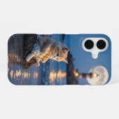 Coque iPhone 16 Cosy Kawaii Cat Téléphone (Verso Horizontal)