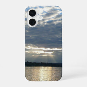 Coque iPhone 16 Coucher de soleil dans le paysage marin de la Colo