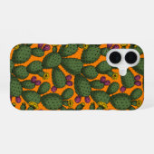 Coque iPhone 16 coucher de soleil du désert (Verso Horizontal)