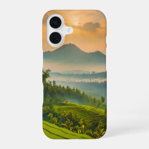 Coque iPhone 16 Coucher de soleil indonésien