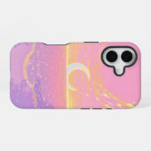 Coque iPhone 16 Coucher de soleil lumineux  (Verso Horizontal)