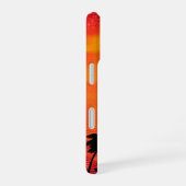 Coque iPhone 16 Coucher de soleil océan avec Palm Tree Personnalis (Côté droit)