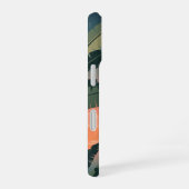 Coque iPhone 16 Coucher de soleil tropical vintage (Côté droit)