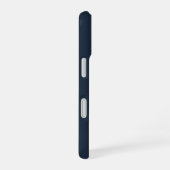 Coque iPhone 16 Couleur bleu transparent (Côté droit)