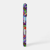 Coque iPhone 16 Couleur exubérant Abstrait (Côté droit)