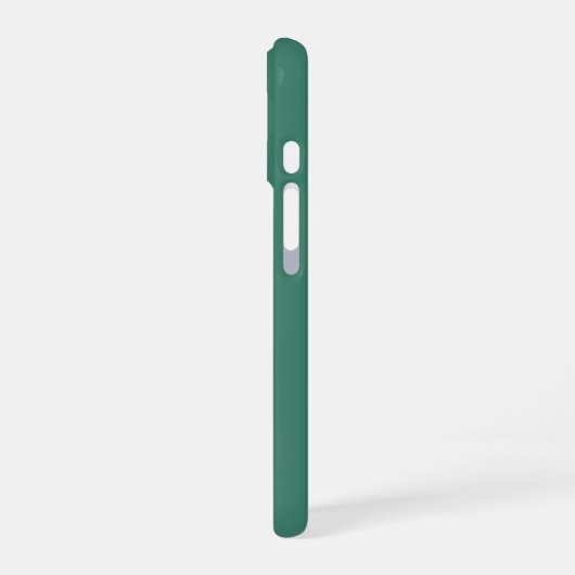 Coque iPhone 16 Couleur solide viridienne (Côté gauche)