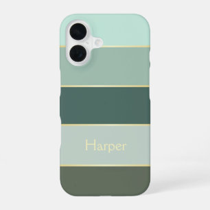 Coque iPhone 16 Couleurs d'été personnalisées Bloc de couleur Rayu