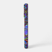 Coque iPhone 16 Couleurs Exubérantes Flowing Abstraites (Côté gauche)