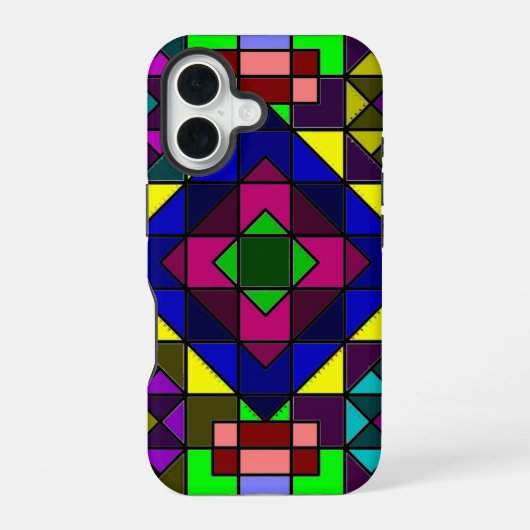 Coque iPhone 16 Couleurs folles (Verso)