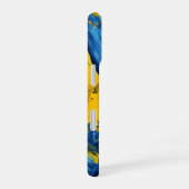 Coque iPhone 16 Couleurs ukrainiennes Abstrait _ coque iphone (Côté droit)