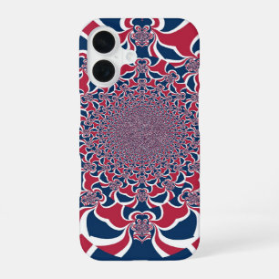 Coque iPhone 16 Couleurs Unies : Motif Mondial Coloré